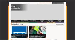 Desktop Screenshot of erce-en-lamee.fr